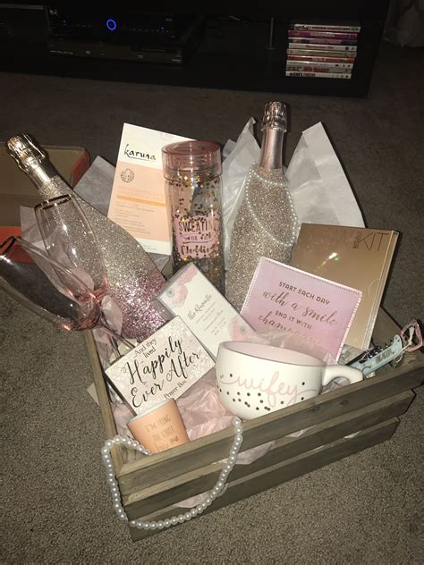 bride basket gift ideas